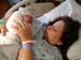 Checha and Eliana Right After Birth 2
